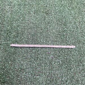 Silver diamond bracelet